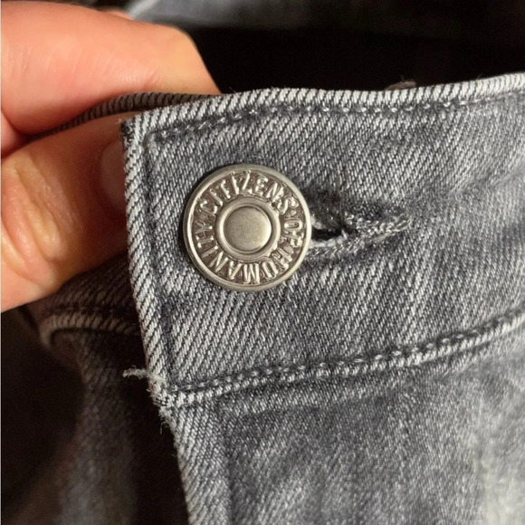 Citizen of Humanity Black Rocket Crop Midrise Skinny - Picture 7 of 14